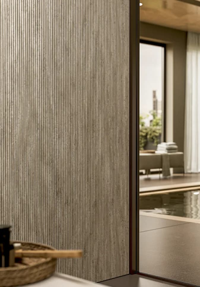 Italian Porcelain (Gres), INFINITY Steam Room