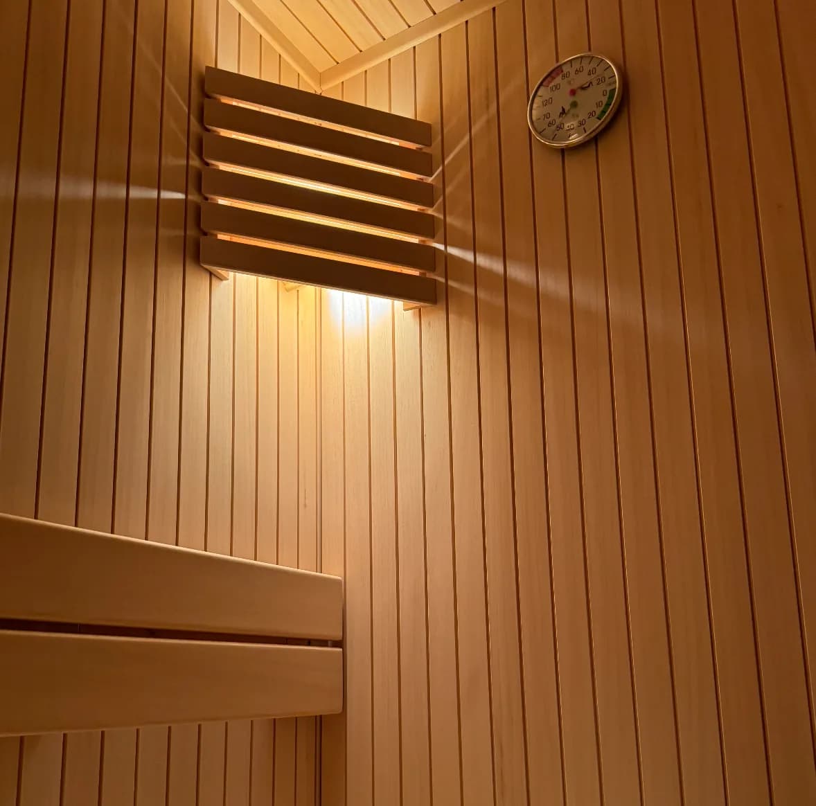 Porthcawl, Installation of the Traditional Sauna