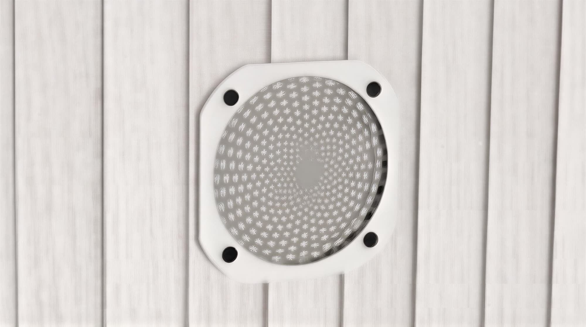 Premium Bluetooth speakers option for INFINITY Sauna