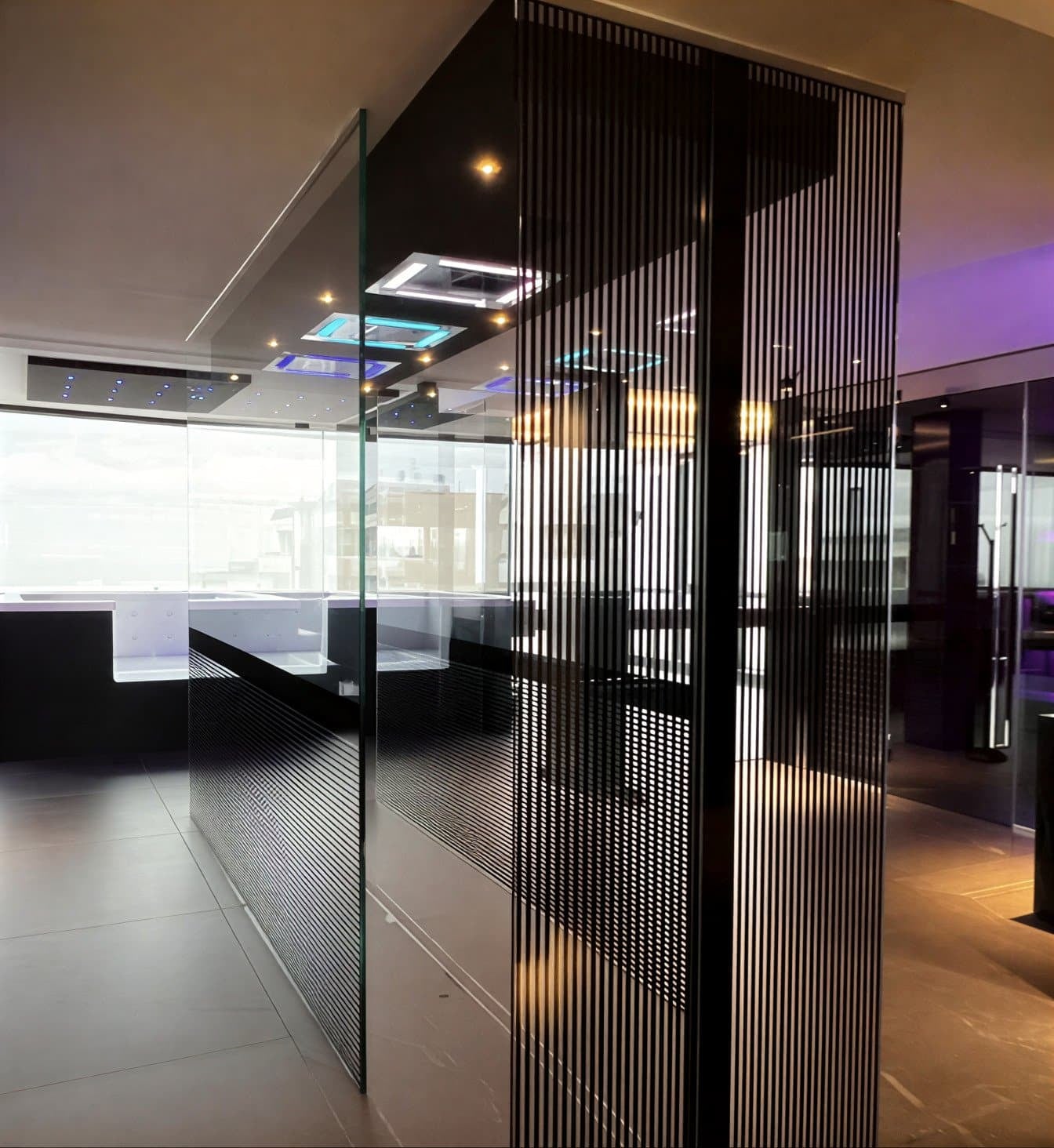 Vertical Kneipp Showers